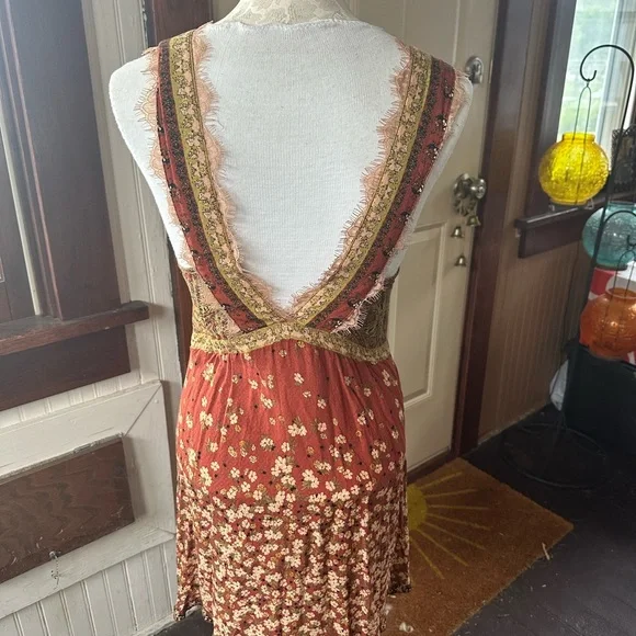 Free People V-Neck Dress - Picture 2 of 4